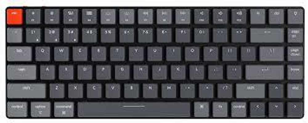 Keychron K3 (Dark Grey) — механическая низкопрофильная клавиатура, Bluetooth/проводная, hot-swap