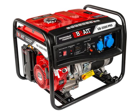 Бензиновый генератор "BRAIT" GB-5500 PRO