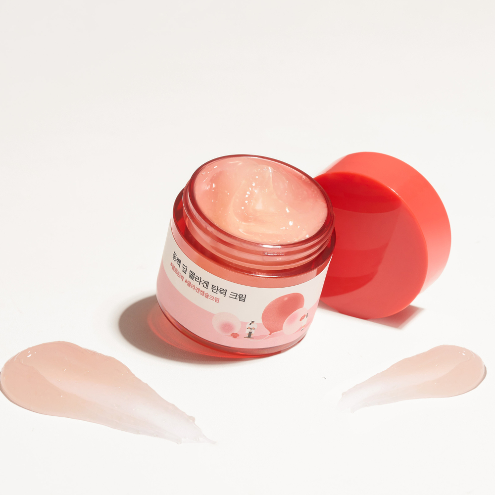 Round Lab Camellia Deep Collagen Firming Cream укрепляющий коллагеновый крем с камелией