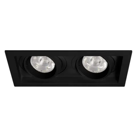 Светильник MS-VORTEX-BUILT-S210x117-2x20W Warm3000 (BK-BK, 20 deg, 230V) (Arlight, IP20 Металл, 5 лет) 058442