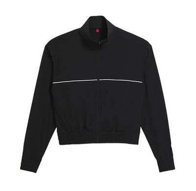 Женская теннисная куртка Wilson Warm-Up Jacket - Black