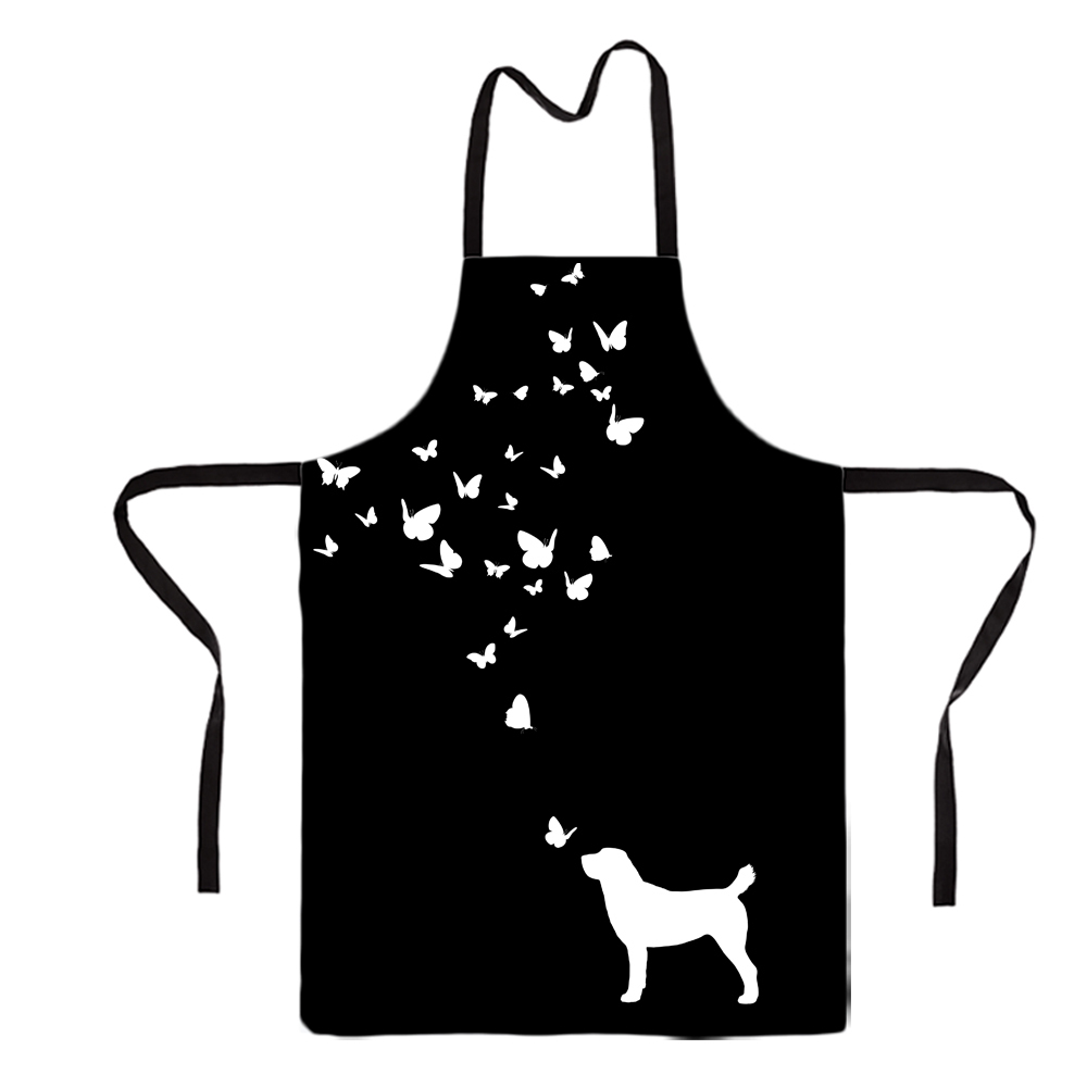 Фартук "Алабай и бабочки"