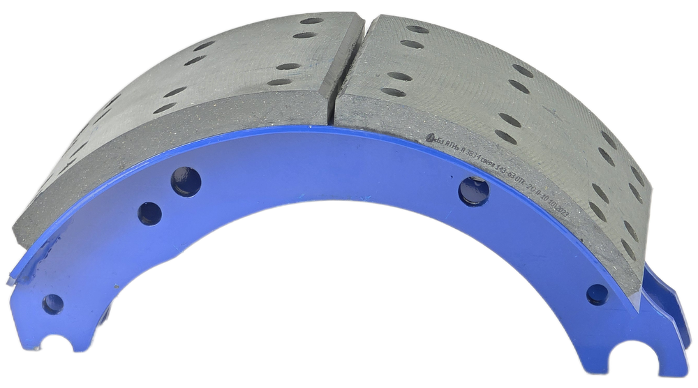 Колодка барабанного тормоза КАМАЗ, полуприцепа СЗАП 93271 (ось L1, 12т) АККОР