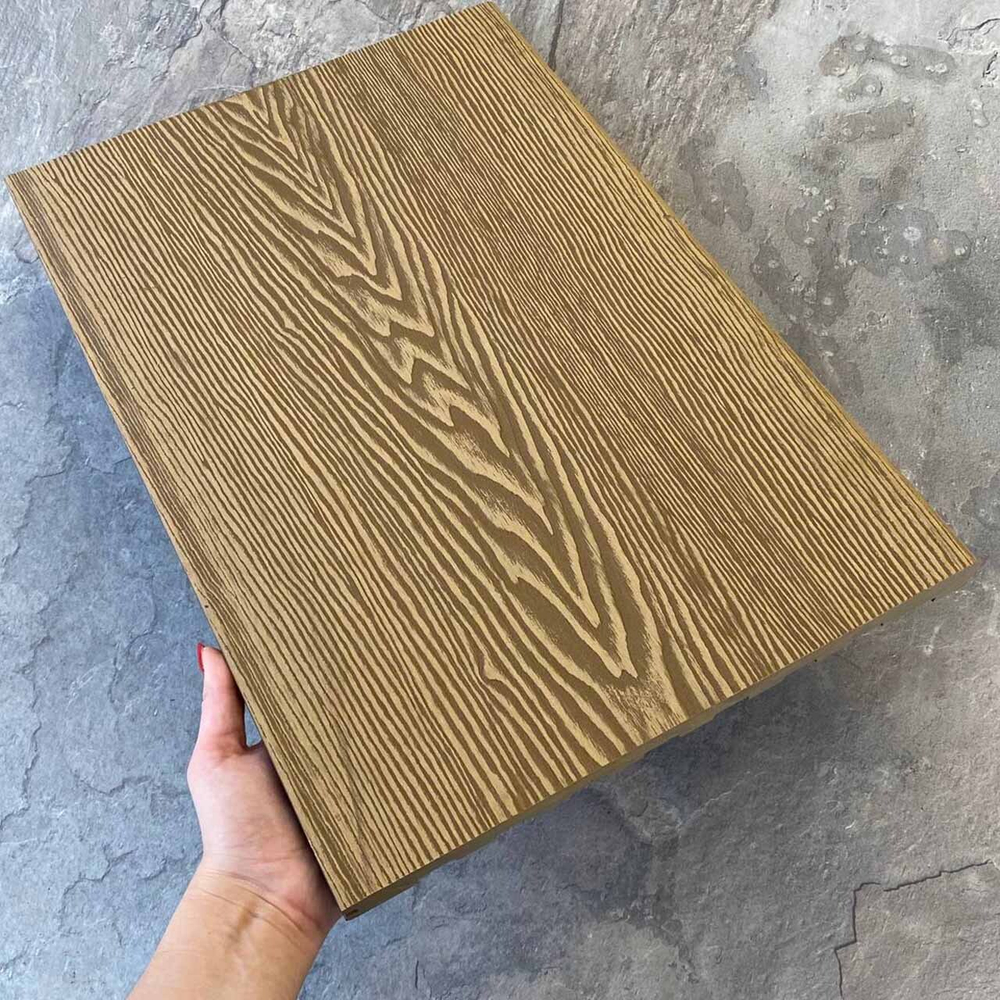 Ступень EasyDecking Wood-Х 348х22х3010 Дуб 3D