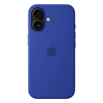 Силиконовый чехол с поддержкой MagSafe Apple Silicone Case для iPhone 16, Ultramarine (Ультрамарин)