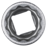 Головка торцевая стандартная двенадцатигранная 1/2&quot;, 20 мм KING TONY 433020M