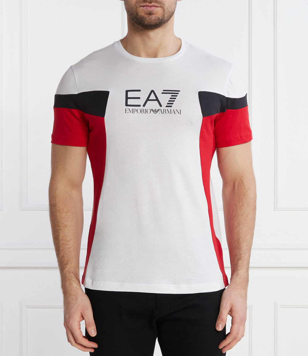 Футболка EA7 - белый(3DPT10 PJ02Z)