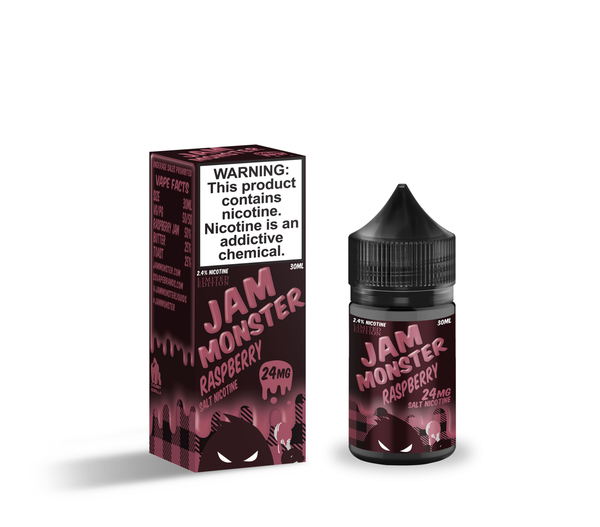 Купить Жидкость JAM MONSTER SALT - Raspberry 30 мл