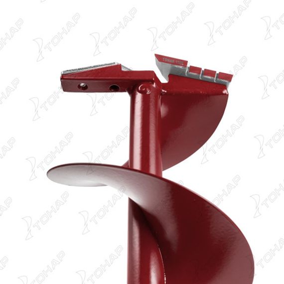 Ледобур BURAN 150L левое вращение, цельнотянутый шнек (LB-150L) Тонар