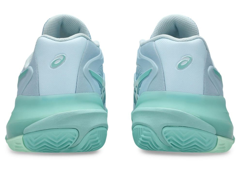 Женские Кроссовки теннисные Asics Gel-Resolution X Clay - light blue/oasis green