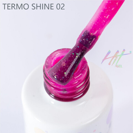 Гель-лак ТМ "HIT gel" №02 Thermo shine, 9 мл