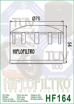 Фильтр масляный Hiflo Filtro HF164