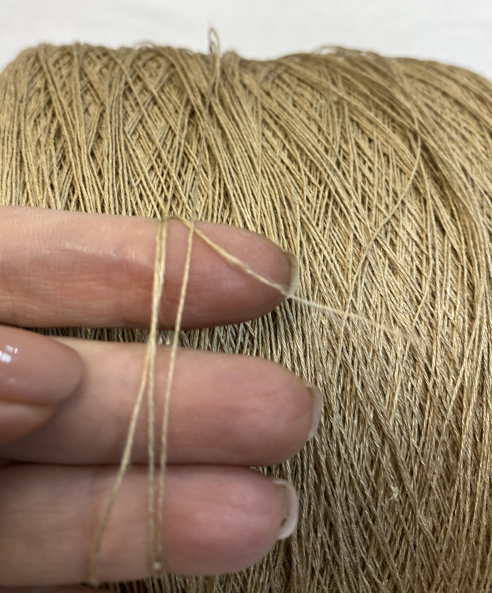 Пряжа на бобине (Италия) 100% лен 100г-866м 340г