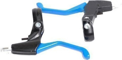 Ручки тормозные детские для 12-16 байка, сине-чёрные, пара, хомут ?22.2мм. Без упHJ-4133ADC