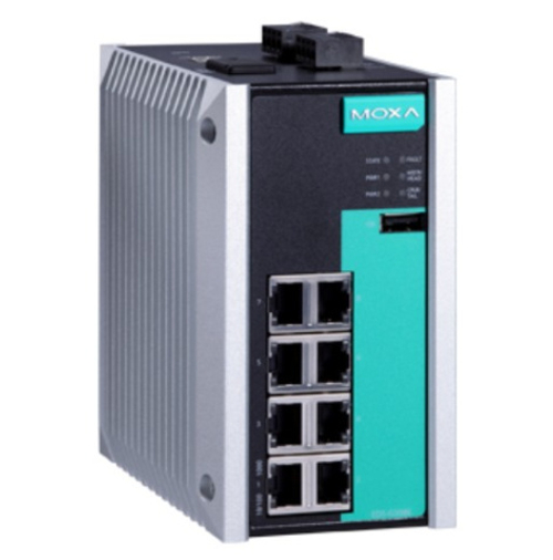 Коммутатор управляемый MOXA EDS-G508E-T