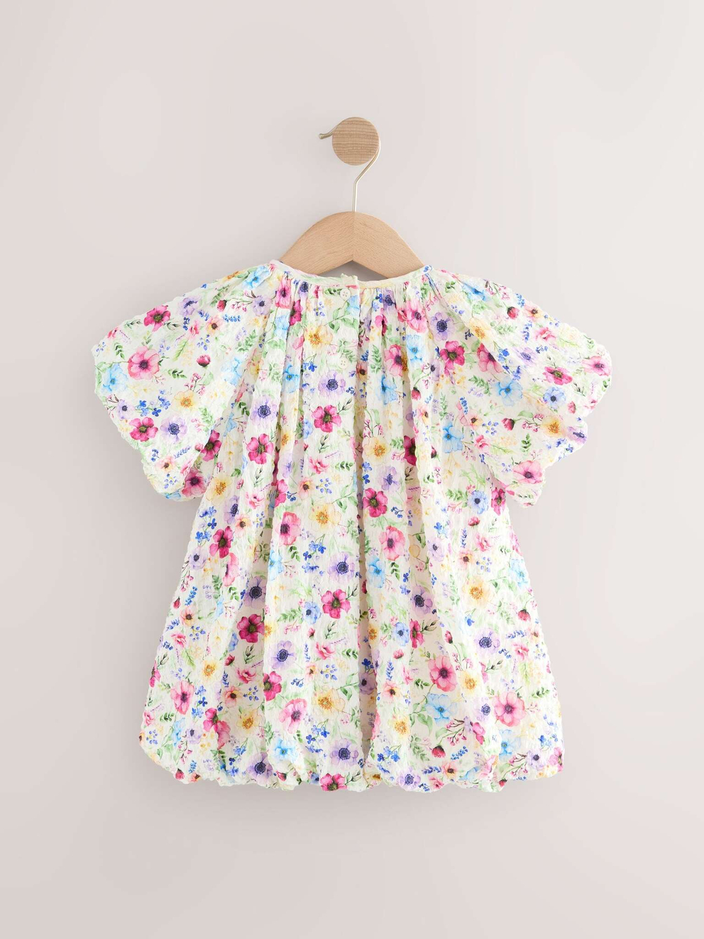 Платье для девочки Next AC9-265, Молочный, Розовый, Синий