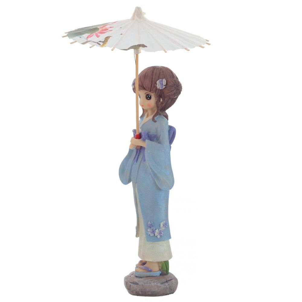 GAEM Фигурка декоративная "Гейша", L15 W15 H30 см, 2в.