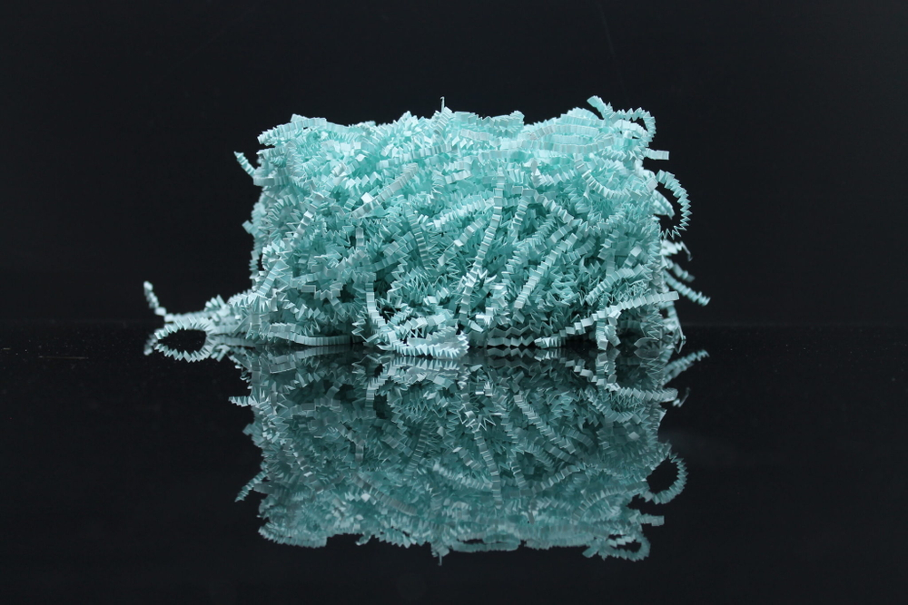 Бумажный наполнитель. Светло-голубой