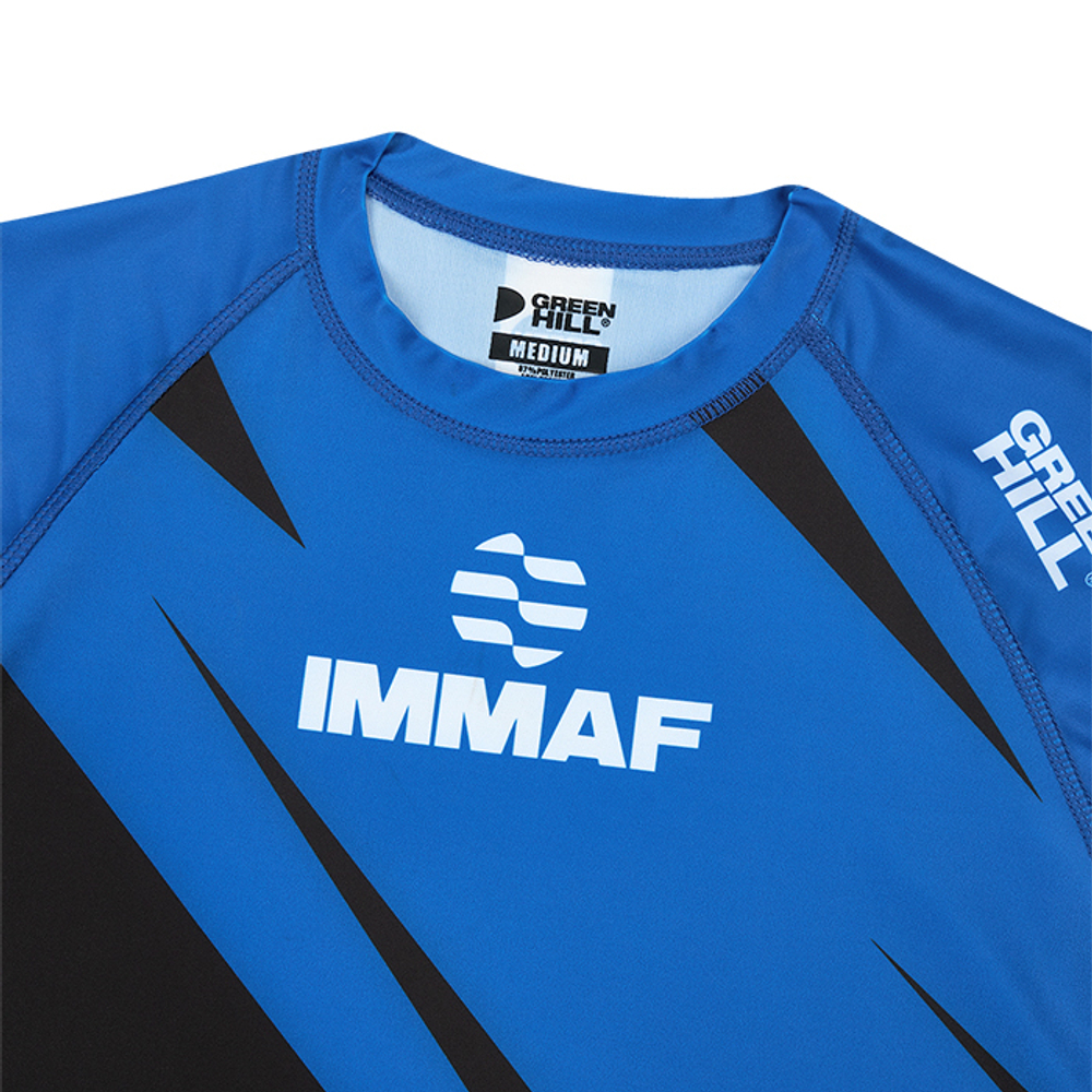RGI-4021 Рашгард RASH GUARD IMMAF approved синий