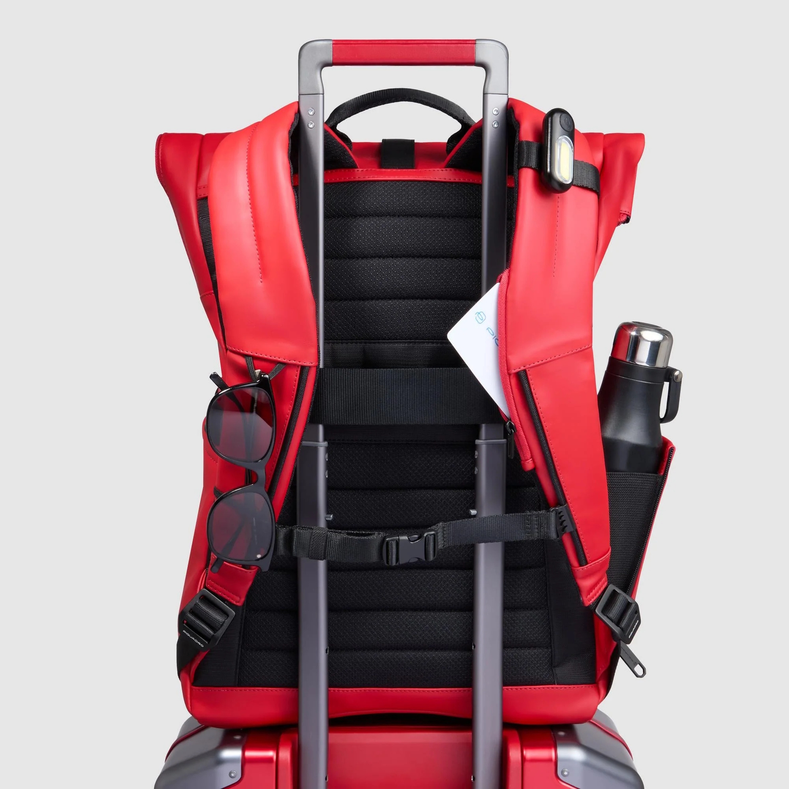 Рюкзак ролл-топ Piquadro Ducati/Rosso