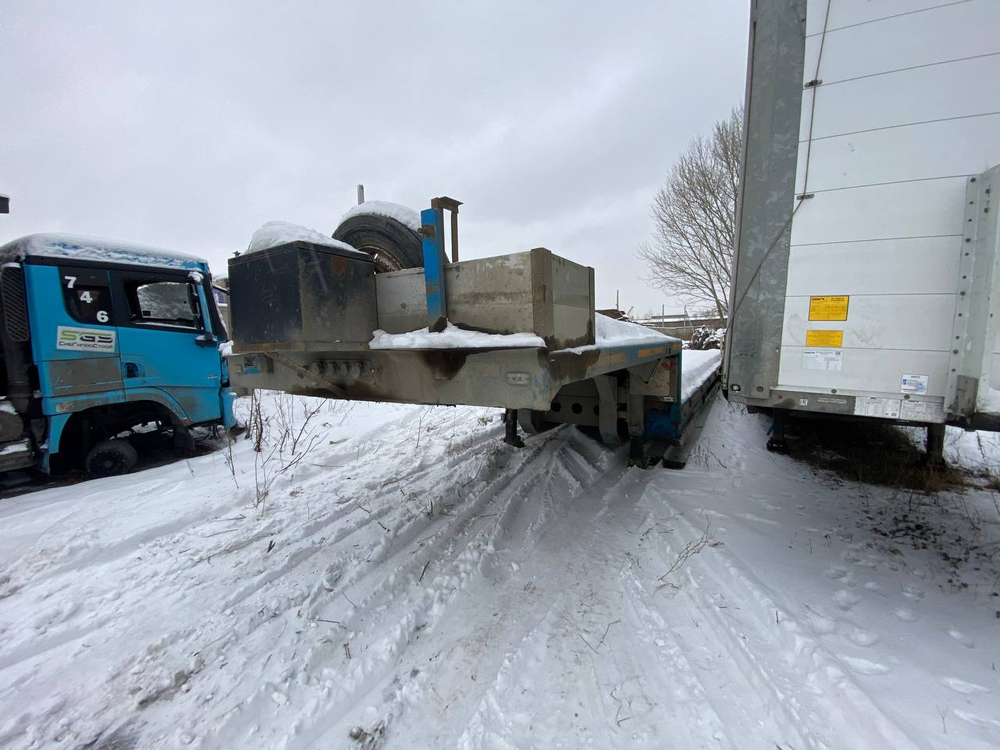 Политранс 94183* Полуприцеп тяжеловоз 3 оси 94183-010 (Не раздвижной)