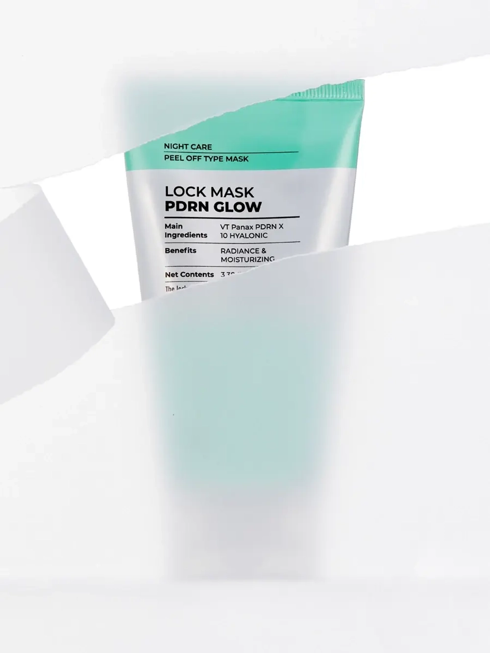 VT Cosmetics Ночная маска-плёнка с ПДРН для глубокого увлажнения и сияния кожи PDRN Glow Lock Mask 100 мл