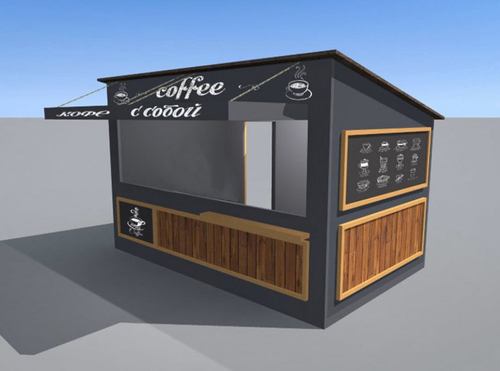 Торговый павильон кафе Стильный город 2