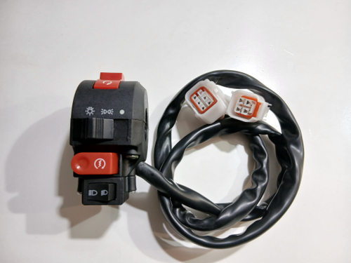 Пульт левый (старт,стоп,свет) для снегохода MotoLand SnowFox 200