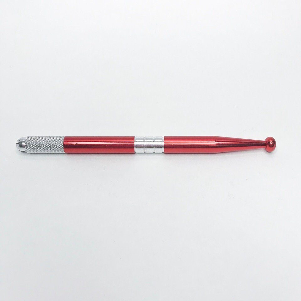 Манипула для микроблэйдинга металл (красная)