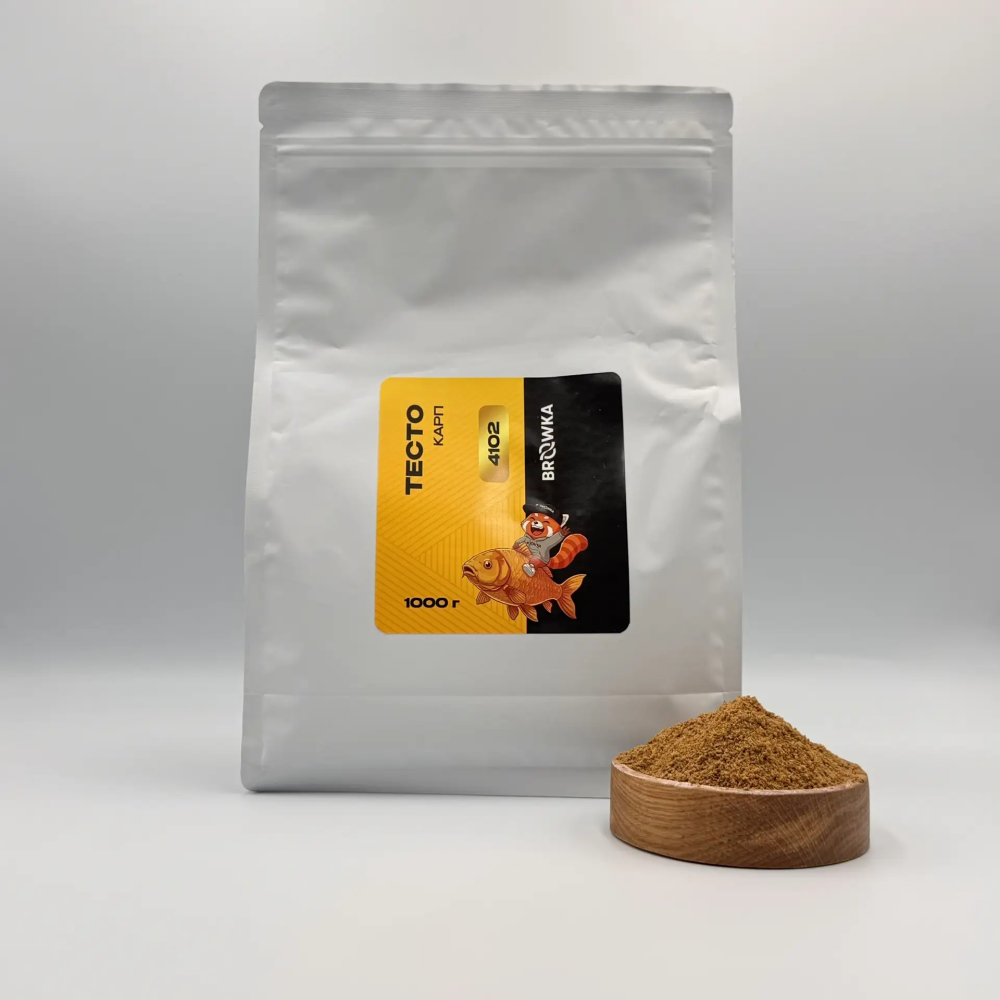 Тесто/прикормка Browka (карп) 4102, 1000 г