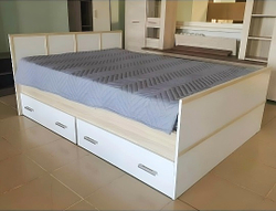 Кровать 140х200 с ящиками Сакура