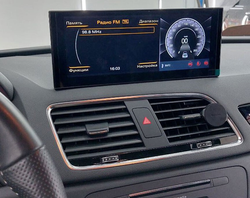 Магнитола Audi Q3 2011-2019 (MMI 3G+) - Radiola RDL-8533 монитор 10.25" на Android 13, 8Гб+128Гб, CarPlay, 4G SIM-слот