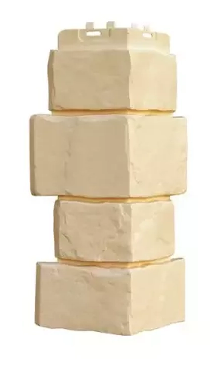 Угол наружный Grand Line Крупный камень Стандарт Бежевый