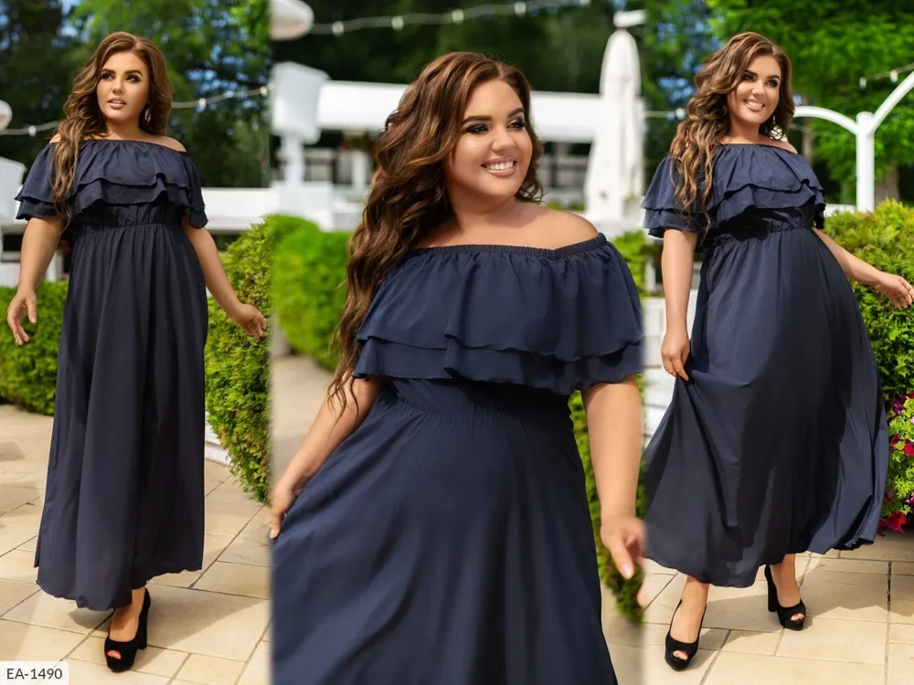 Платье EA-1492 Фабрика Моды