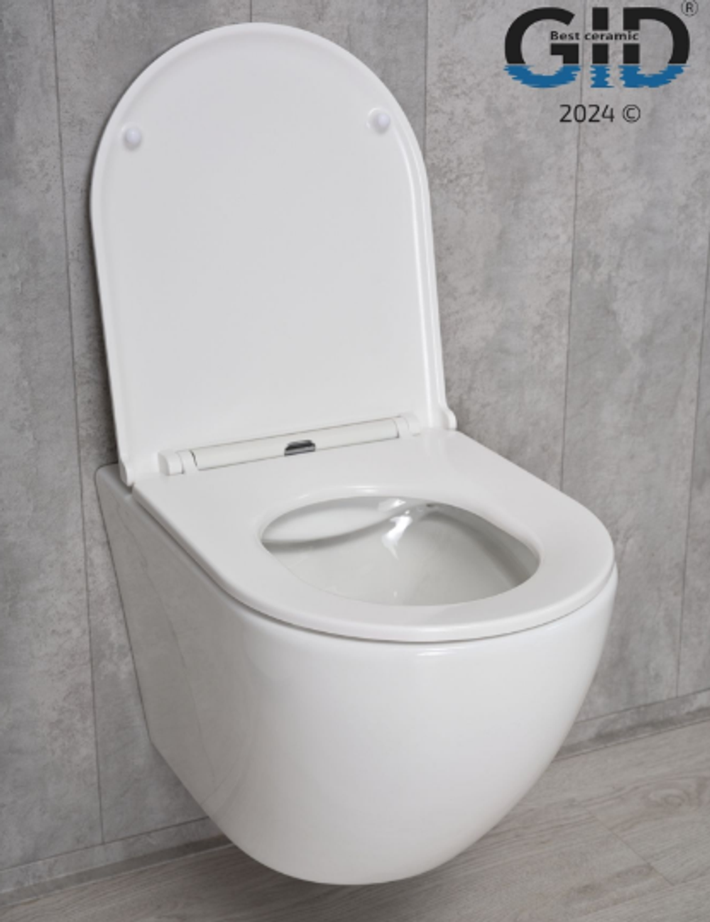 Унитаз подвесной Gid Tr2122 62234Y белый 51x36x36