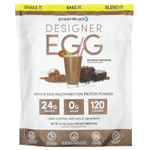 Designer Wellness, Designer Egg®, многофункциональный протеиновый порошок из цельного яйца, голландский шоколад, 352 г (12,4 унции)