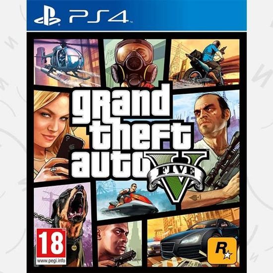 # Grand Theft Auto V (Б/У) [PS4, русские субтитры]