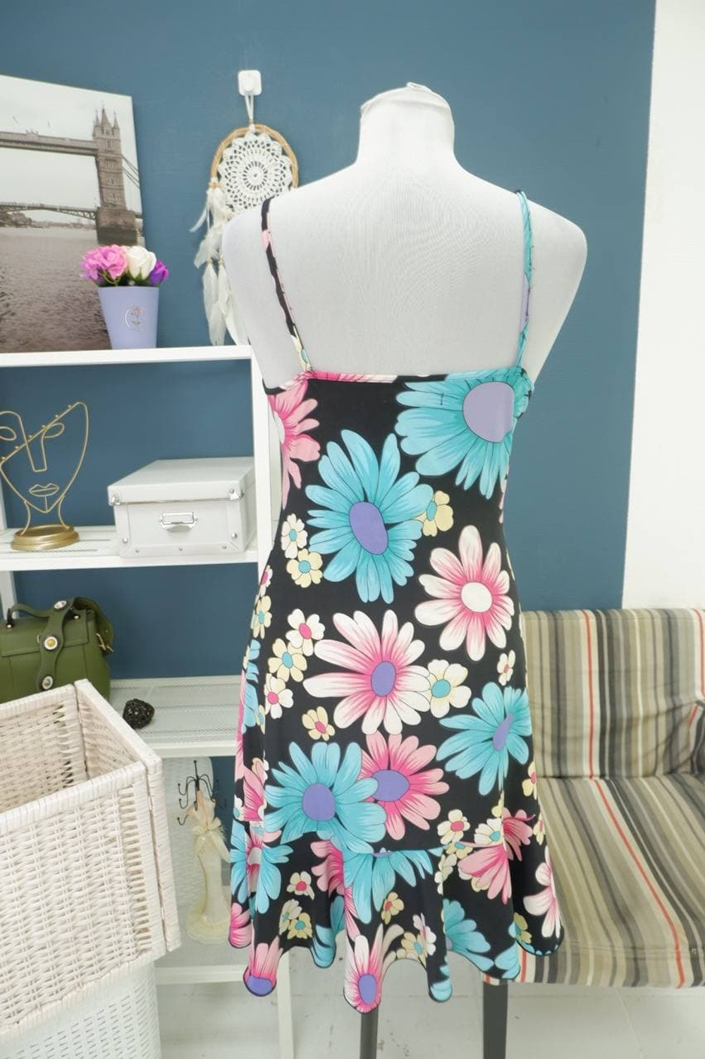 Сарафан с цветами 44 размер