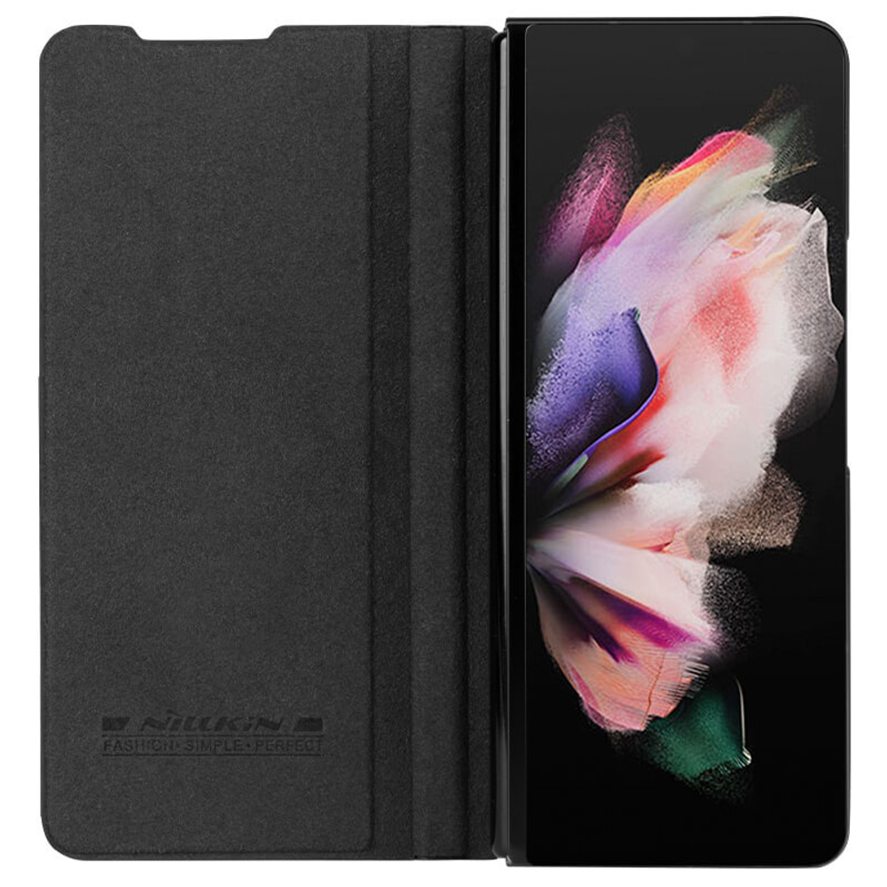 Кожаный чехол-книжка Nillkin Leather Qin для Samsung Galaxy Z Fold 3