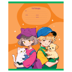 Тетрадь 12л., линия BG "Аниме"