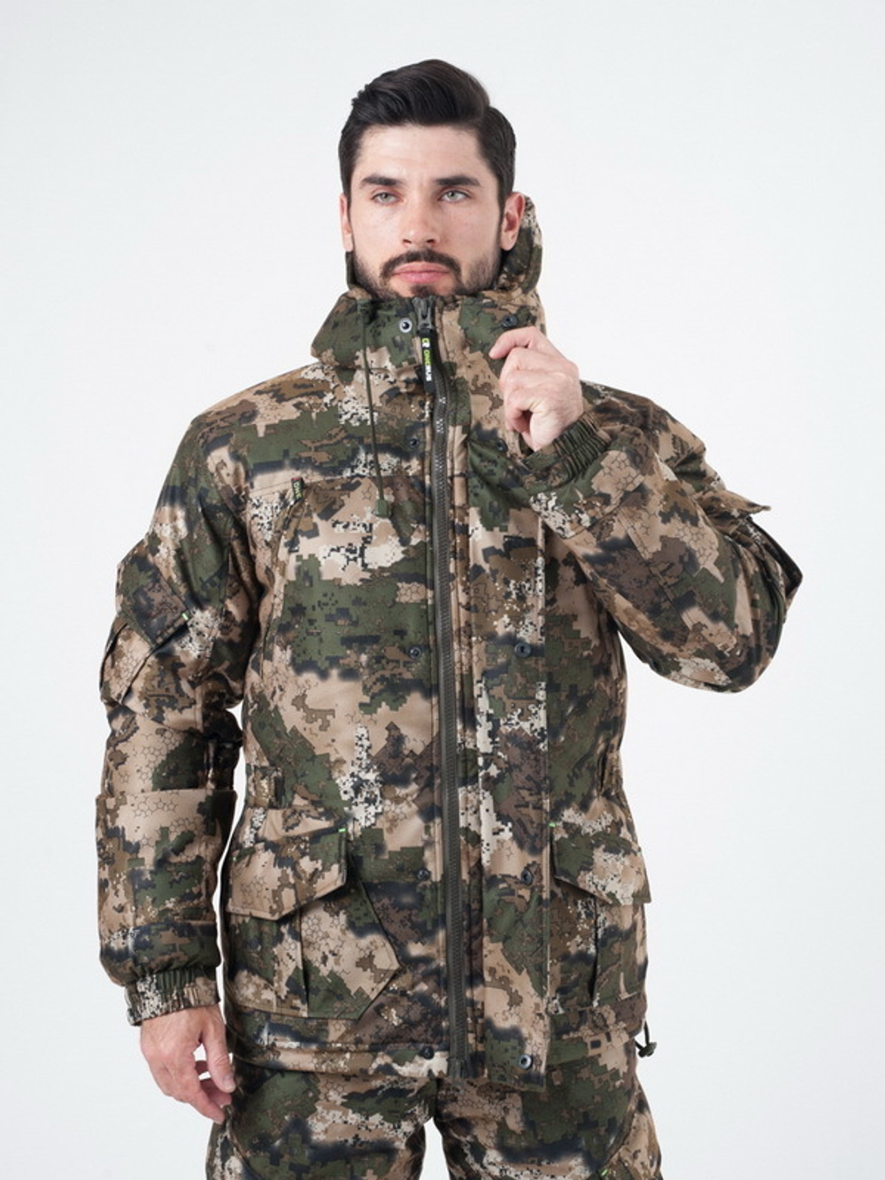 Костюм зимний ONERUS "Горный -45 (Алова), Зеленый Камо