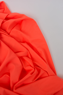 Бифлекс оранжевый неоновый матовый ширина 152 см метражом