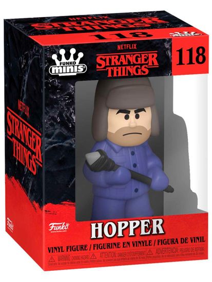Фигурка Funko Minis Stranger Things S4 1 штука (из 9) 64911 / Фигурка Фанко Минис по мотивам сериала "Очень странные дела"