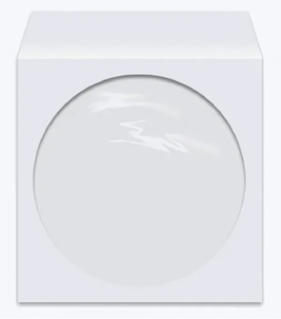 Конверт бумажный с окном упак 1шт