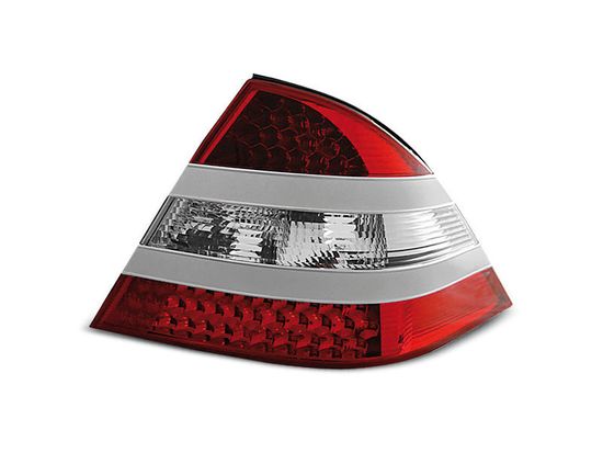 Задние фонари red white led для Mercedes S W220