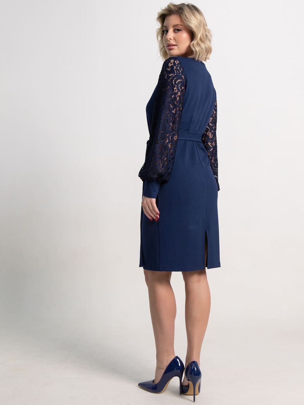 Платье Шарли (темно-синее) П15251-18М LT Collection