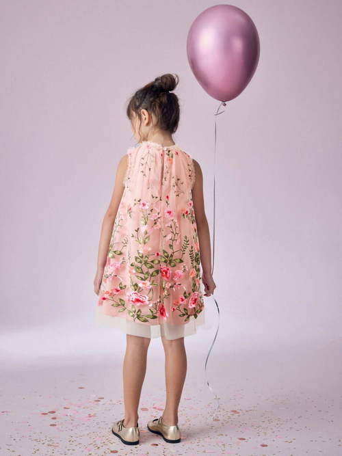 Платье для девочки Next E23-791, Розовый