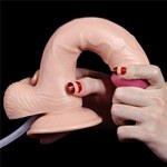 Фаллоимитатор Lovetoy (23×4,4 см) с имитацией эякуляции