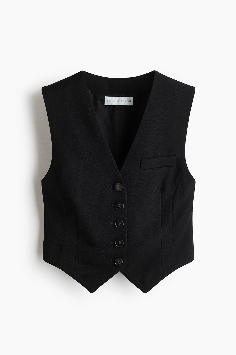 H&M - Stella McCartney Шерстяной жилет, черный