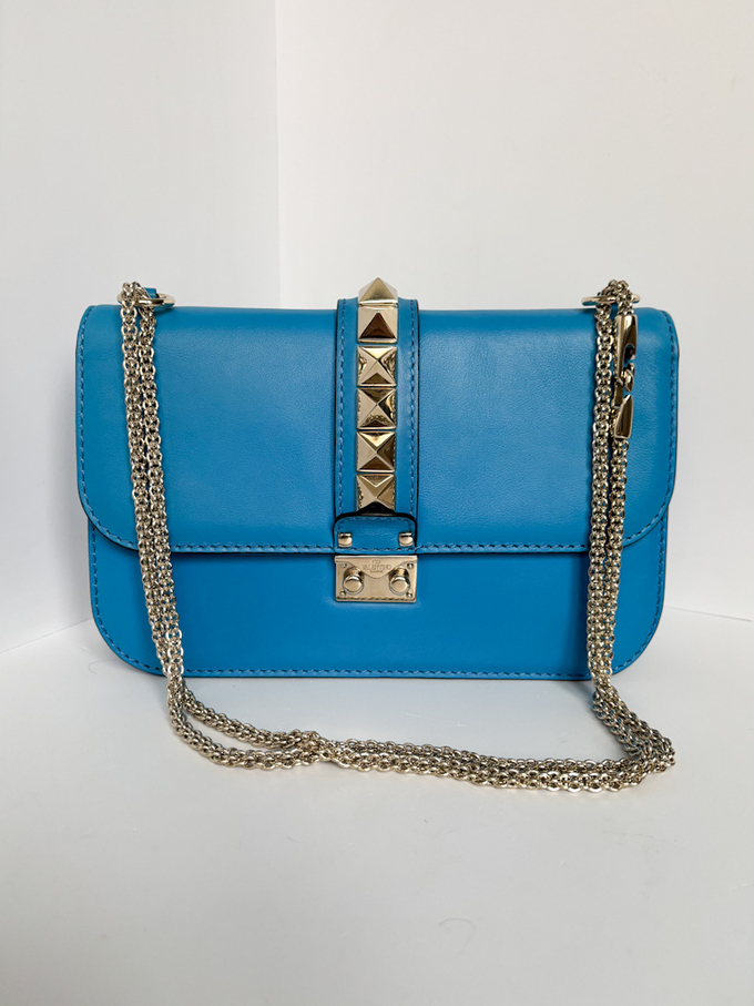 Кожаная сумка Valentino, оригинал